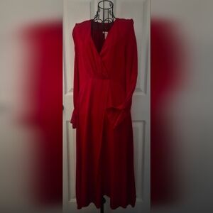 H&M Faux Wrap Around Midi Dress